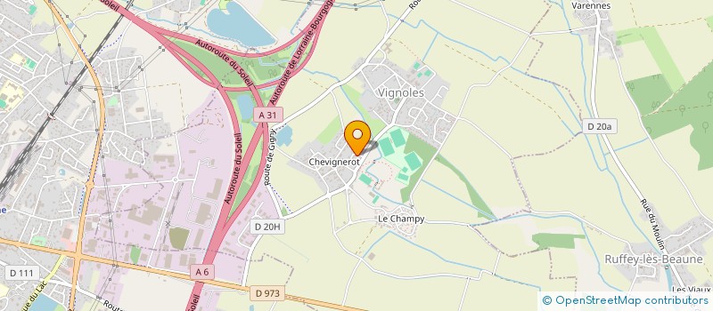 localisation de l'entreprise MADAME ANNE JOFFRAUD  VIGNOLES