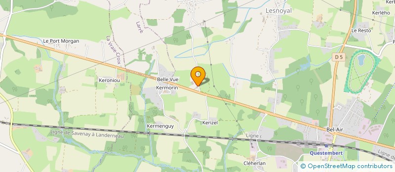 localisation de l'entreprise MADAME ANNE JOSSO  QUESTEMBERT