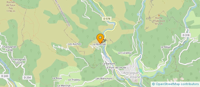 localisation de l'entreprise MADAME ANNE JOUANNY à VALLEES-D'ANTRAIGUES-ASPERJOC