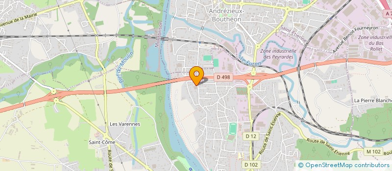 localisation de l'entreprise MADAME ANNE JOVENIN  SAINT-JUST-SAINT-RAMBERT