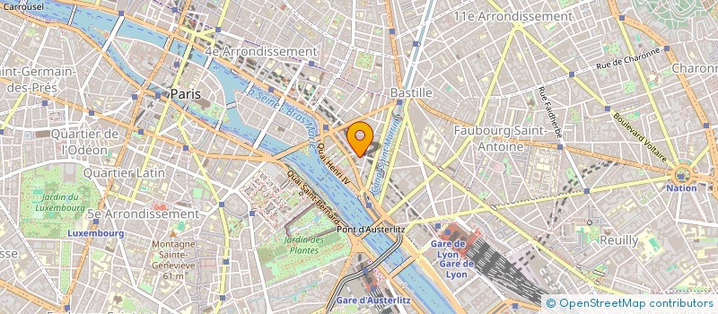 localisation de l'entreprise MADAME ANNE JOYAU  PARIS