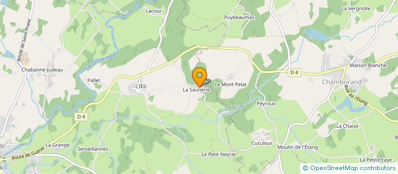 localisation de l'entreprise MADAME ANNE JUGI à FURSAC
