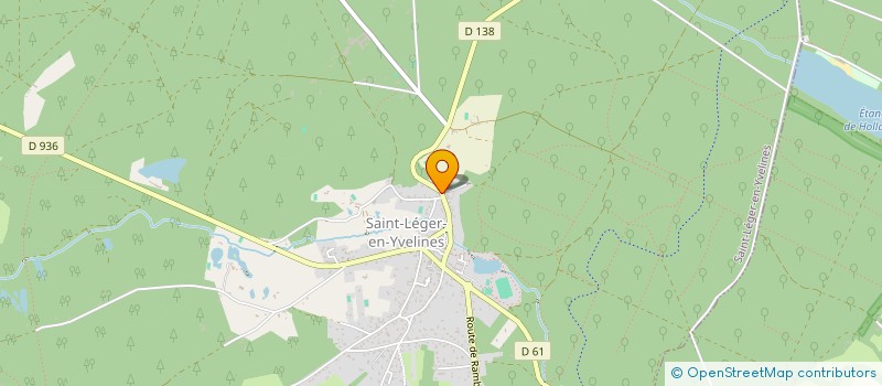 localisation de l'entreprise MADAME ANNE-JULIE FORESTIER  SAINT-LEGER-EN-YVELINES