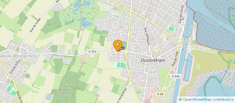 localisation de l'entreprise MADAME ANNE-JULIE RICHOMME  OUISTREHAM