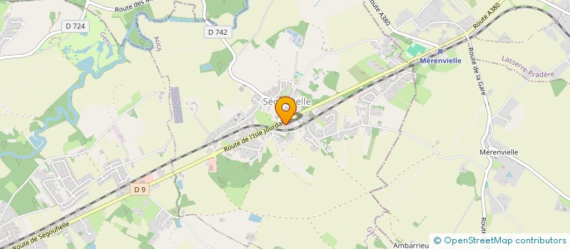 localisation de l'entreprise MADAME ANNE JULIENNE  SEGOUFIELLE