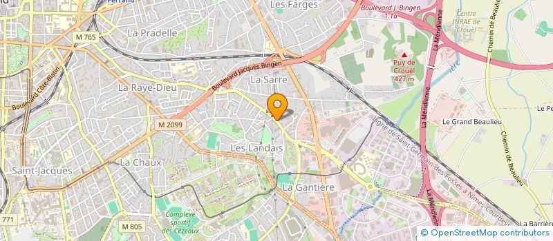 localisation de l'entreprise MADAME ANNE-JULIETTE SIQUIER  CLERMONT-FERRAND