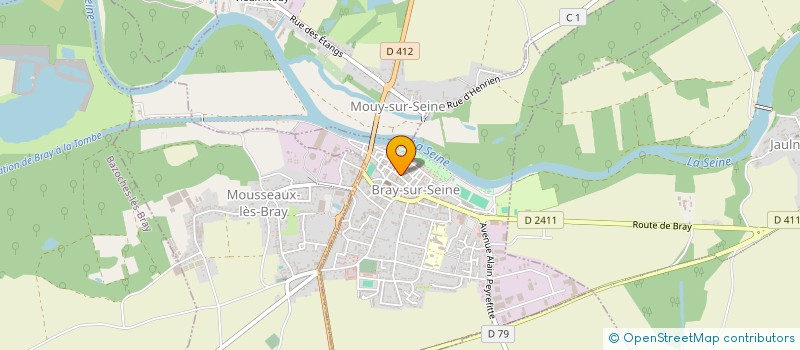 localisation de l'entreprise MADAME ANNE JUZWENKO  GRISY-SUR-SEINE