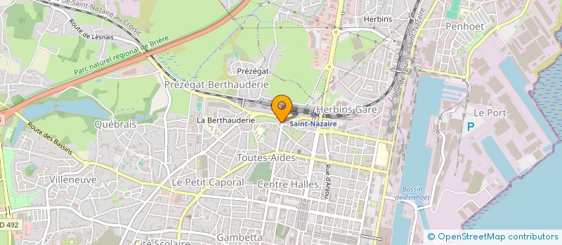 localisation de l'entreprise MADAME ANNE-KARINE ARKOUB  SAINT-NAZAIRE