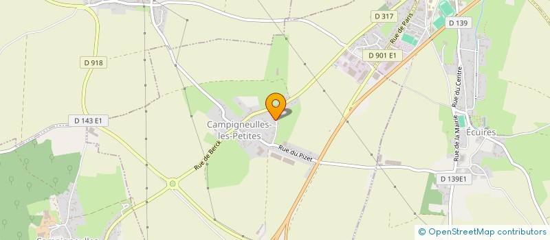 localisation de l'entreprise MADAME ANNE-KARINE PLACE  CAMPIGNEULLES-LES-PETITES