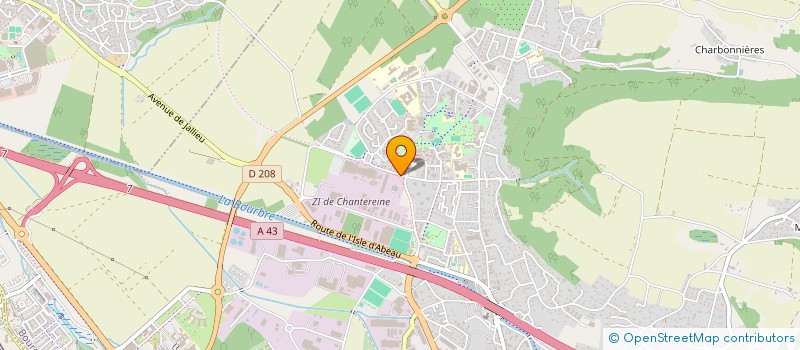 localisation de l'entreprise MADAME ANNE KATTY à BOURGOIN-JALLIEU