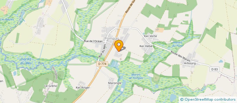 localisation de l'entreprise MADAME ANNE KERZONCUF à HERBIGNAC