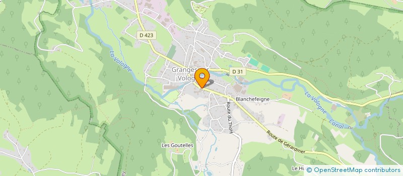 localisation de l'entreprise MADAME ANNE KIEFFER à GRANGES-AUMONTZEY