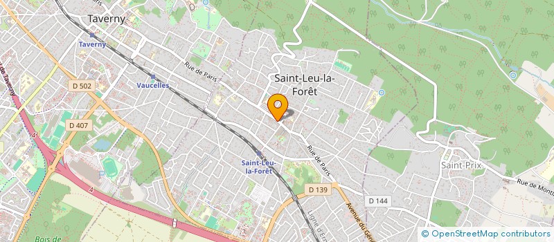 localisation de l'entreprise MADAME ANNE KLIMOFF à SAINT-LEU-LA-FORET