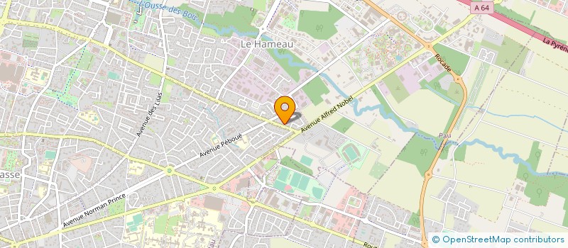 localisation de l'entreprise MADAME ANNE KOEGER à PAU