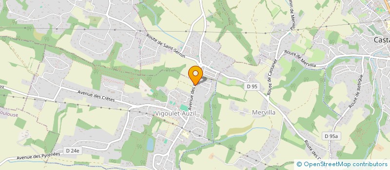 localisation de l'entreprise MADAME ANNE KOENIG  VIGOULET-AUZIL