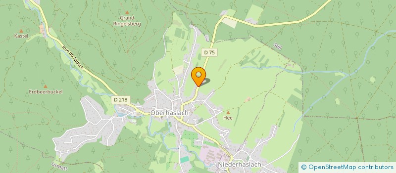 localisation de l'entreprise MADAME ANNE KOENIG  OBERHASLACH