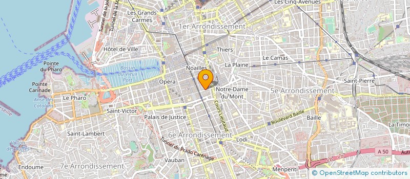 localisation de l'entreprise MADAME ANNE KOPF à MARSEILLE 6