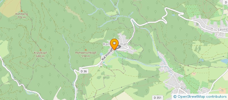 localisation de l'entreprise MADAME ANNE KORNMANN  LEIMBACH