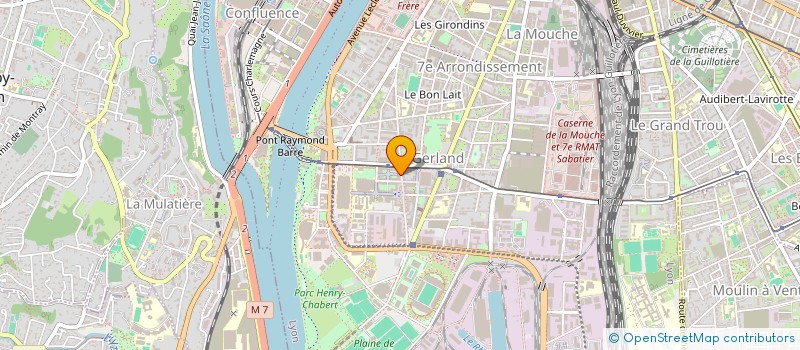 localisation de l'entreprise MADAME ANNE KRATTINGER  LYON