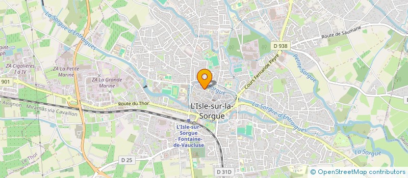 localisation de l'entreprise MADAME ANNE KRAUSE à L'ISLE-SUR-LA-SORGUE