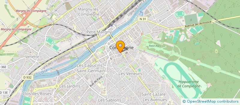 localisation de l'entreprise MADAME ANNE KRYN à COMPIEGNE