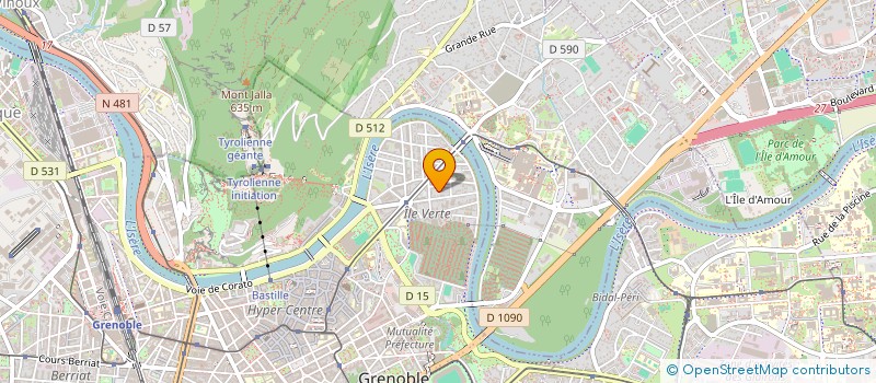 localisation de l'entreprise MADAME ANNE KUHN à GRENOBLE