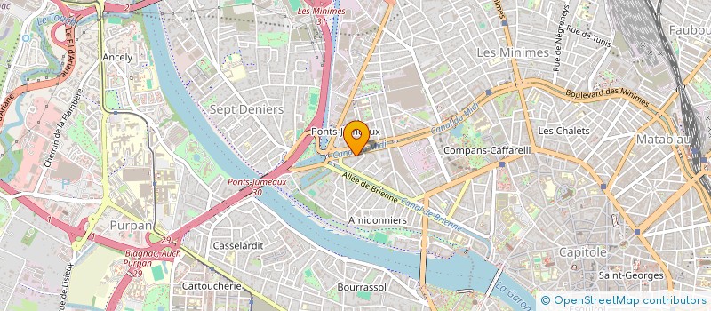 localisation de l'entreprise MADAME ANNE KWEDI BIABO à TOULOUSE