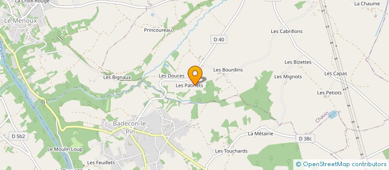 localisation de l'entreprise MADAME ANNE LABONNETTE à CHAVIN