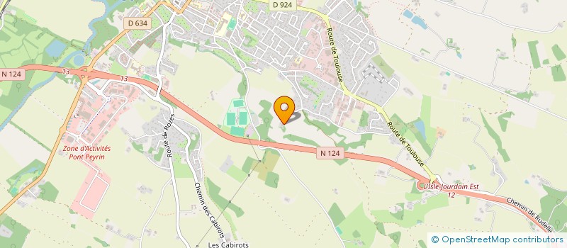 localisation de l'entreprise MADAME ANNE LABORDE  L'ISLE-JOURDAIN