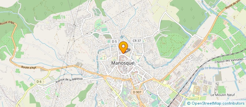 localisation de l'entreprise MADAME ANNE LAFAY à MANOSQUE