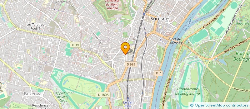 localisation de l'entreprise MADAME ANNE LAFFITTE à SURESNES
