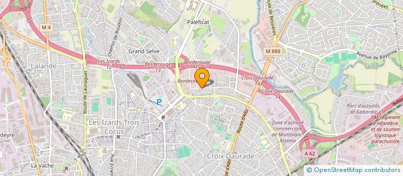 localisation de l'entreprise MADAME ANNE LAINE  TOULOUSE