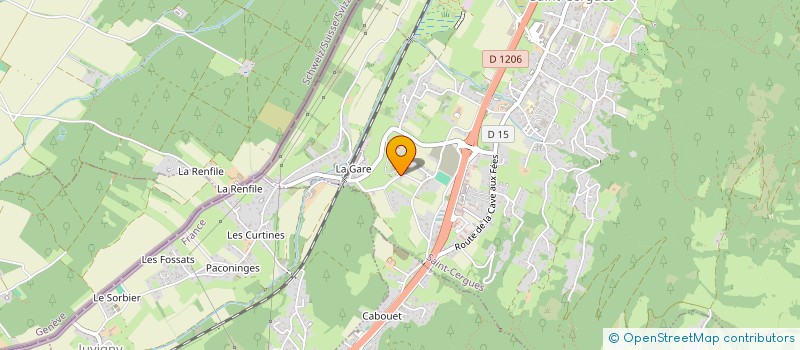 localisation de l'entreprise MADAME ANNE LALLIARD  SAINT-CERGUES