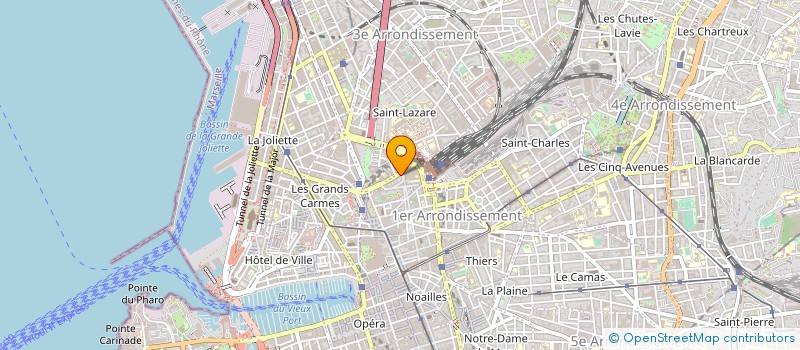 localisation de l'entreprise MADAME ANNE LAMBERT à MARSEILLE 1ER
