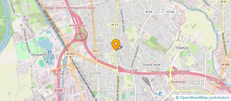 localisation de l'entreprise MADAME ANNE LANCE à TOULOUSE