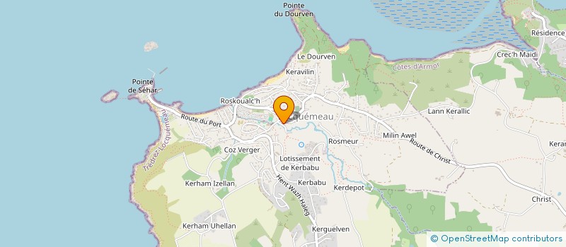 localisation de l'entreprise MADAME ANNE LANCELOT  TREDREZ-LOCQUEMEAU