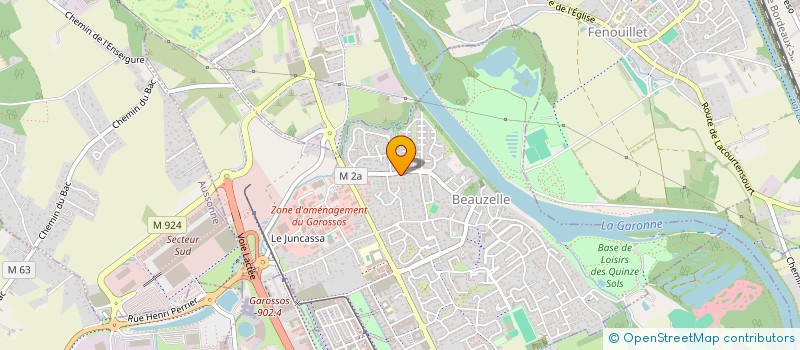 localisation de l'entreprise MADAME ANNE LANSONNEUR  TOULOUSE