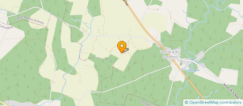 localisation de l'entreprise MADAME ANNE LAPORTE  UCHACQ-ET-PARENTIS