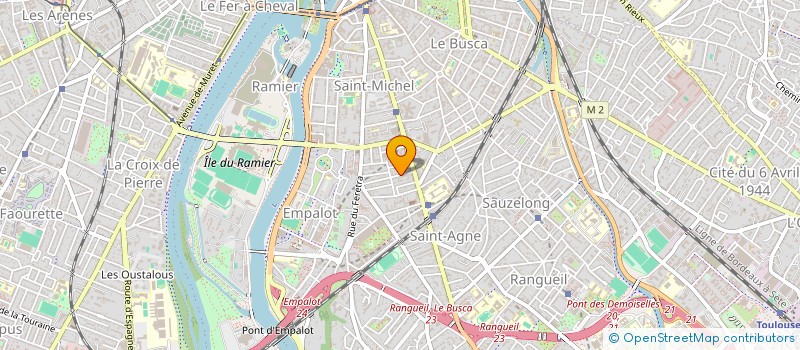 localisation de l'entreprise MADAME ANNE LAPRIE à TOULOUSE