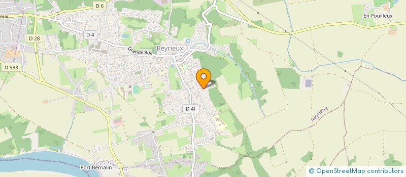 localisation de l'entreprise MADAME ANNE LARDET à REYRIEUX