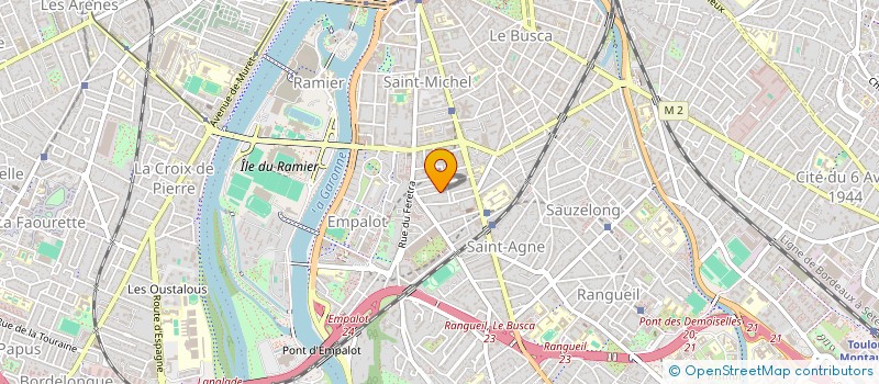 localisation de l'entreprise MADAME ANNE LARIVIERE à TOULOUSE
