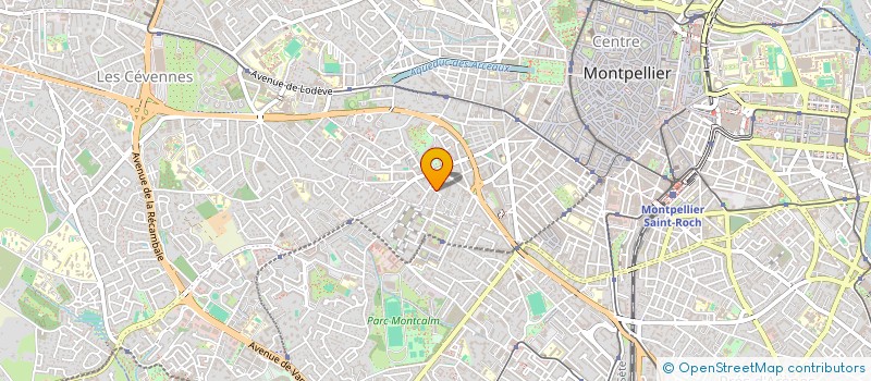 localisation de l'entreprise MADAME ANNE LARMET à MONTPELLIER