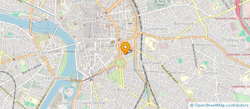 localisation de l'entreprise MADAME ANNE LASSALLE à TOULOUSE