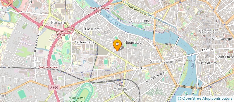 localisation de l'entreprise MADAME ANNE LATEULE à TOULOUSE