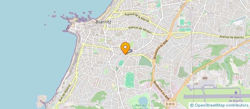 localisation de l'entreprise MADAME ANNE LATUILLE à BIARRITZ
