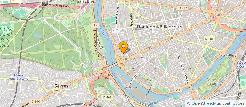 localisation de l'entreprise MADAME ANNE LAUGEROTTE à BOULOGNE-BILLANCOURT