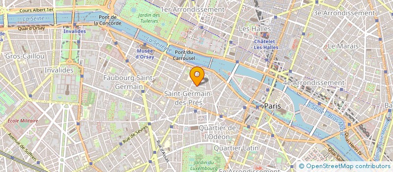 localisation de l'entreprise MADAME ANNE LAURA LONGUET MARX  PARIS