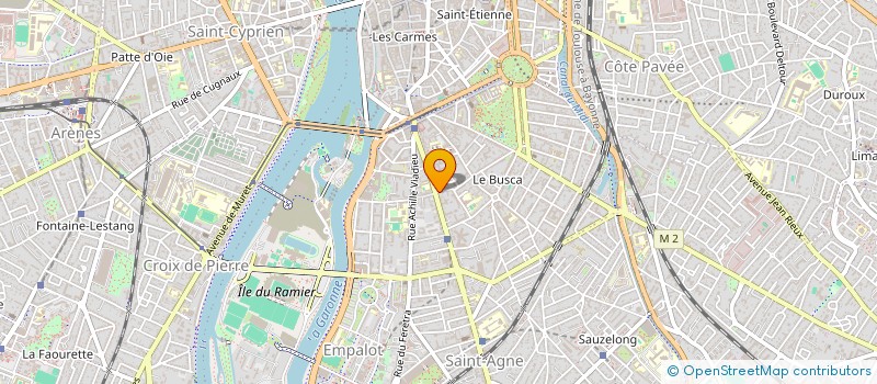 localisation de l'entreprise MADAME ANNE LAURE  TOULOUSE
