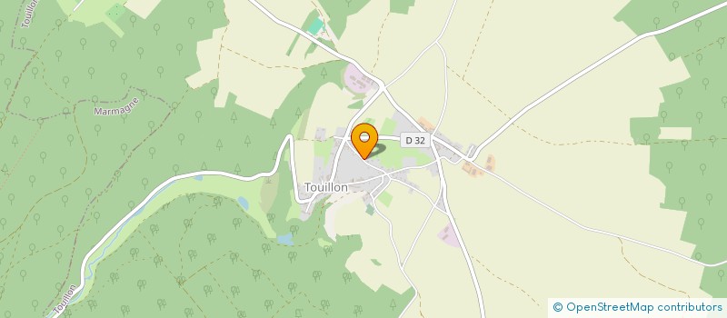 localisation de l'entreprise MADAME ANNE LAURE  TOUILLON