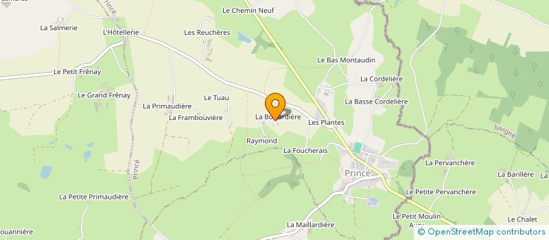 localisation de l'entreprise MADAME ANNE-LAURE AGAESSE  PRINCE